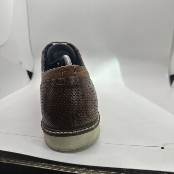 Hawker Rye Waylon Mens Tan Brown Leather Lace Up Oxford Size 13 US - Picture 6 of 14